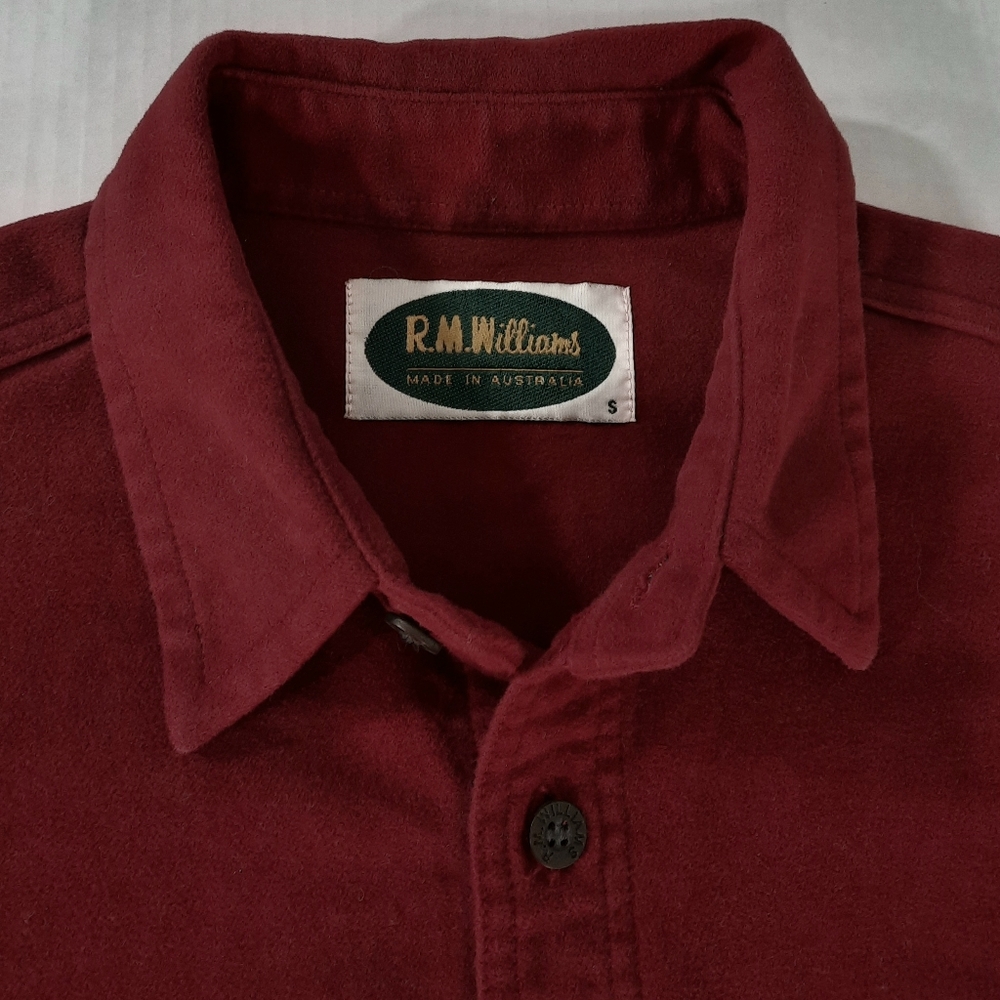 Rm Williams Flannel Shirt Made In Australia Gem